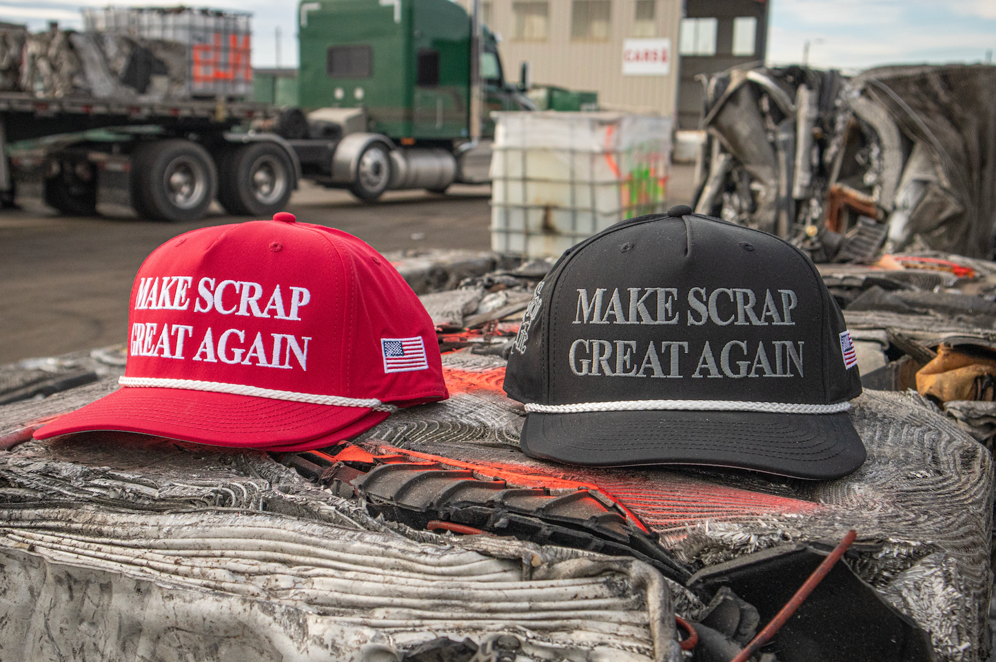 Make Scrap Great Again Five Panel Rope Hat